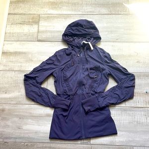 Lululemon athletica purple running jacket